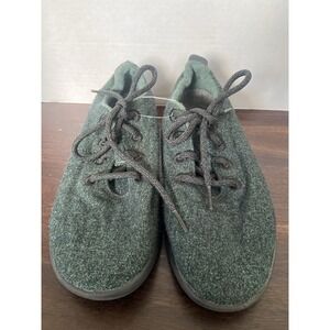 Allbirds Wool Runners Dark Kea Green/Black Soles Athletic Shoes Woman's Sz 9